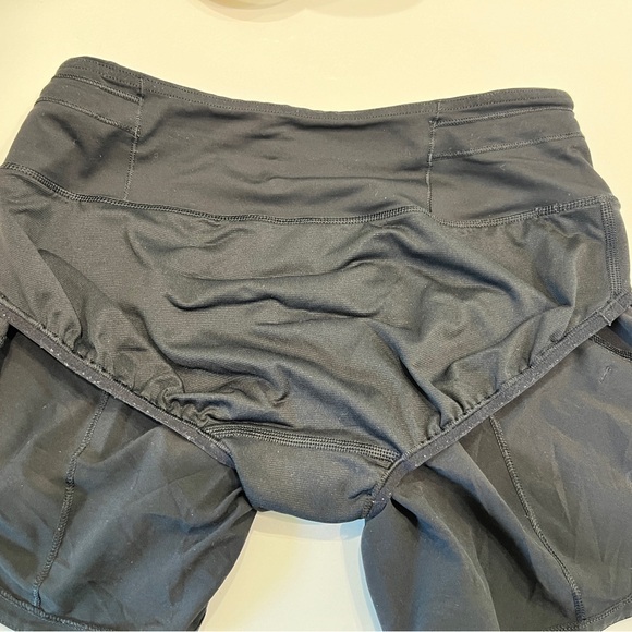 (2/$60) Lululemon athletica Black Athletic Shorts - Picture 4 of 5